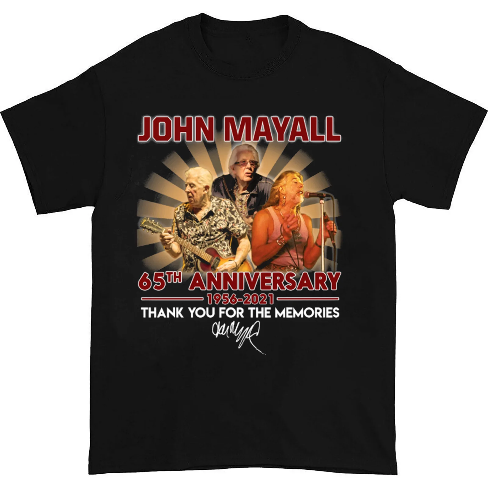 John Mayall Thank You For The Memories Gift For Fan S to 5XL T-shirt TMB3251