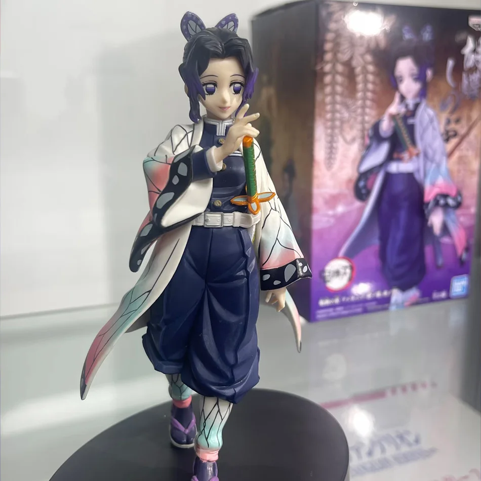 15CM Anime Demon Slayer Figur Kochou Shinobu Kamado Nezuko Figur Kimetsu no Yaiba Kizuna no Sou Action-Standfiguren – Detail 6