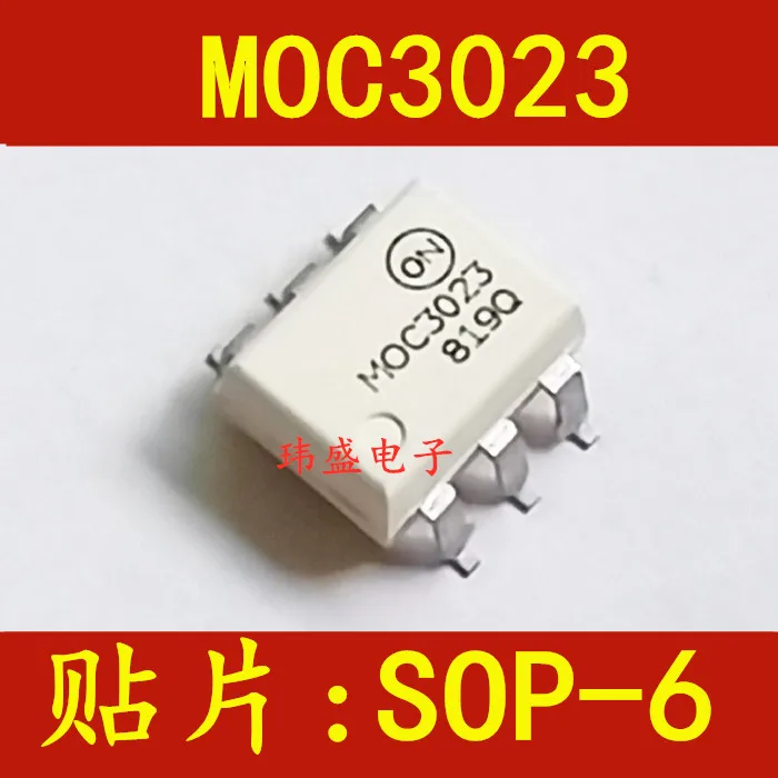 

10 pieces MOC3023M SOP-6 MOC3023 MOC3023SRM