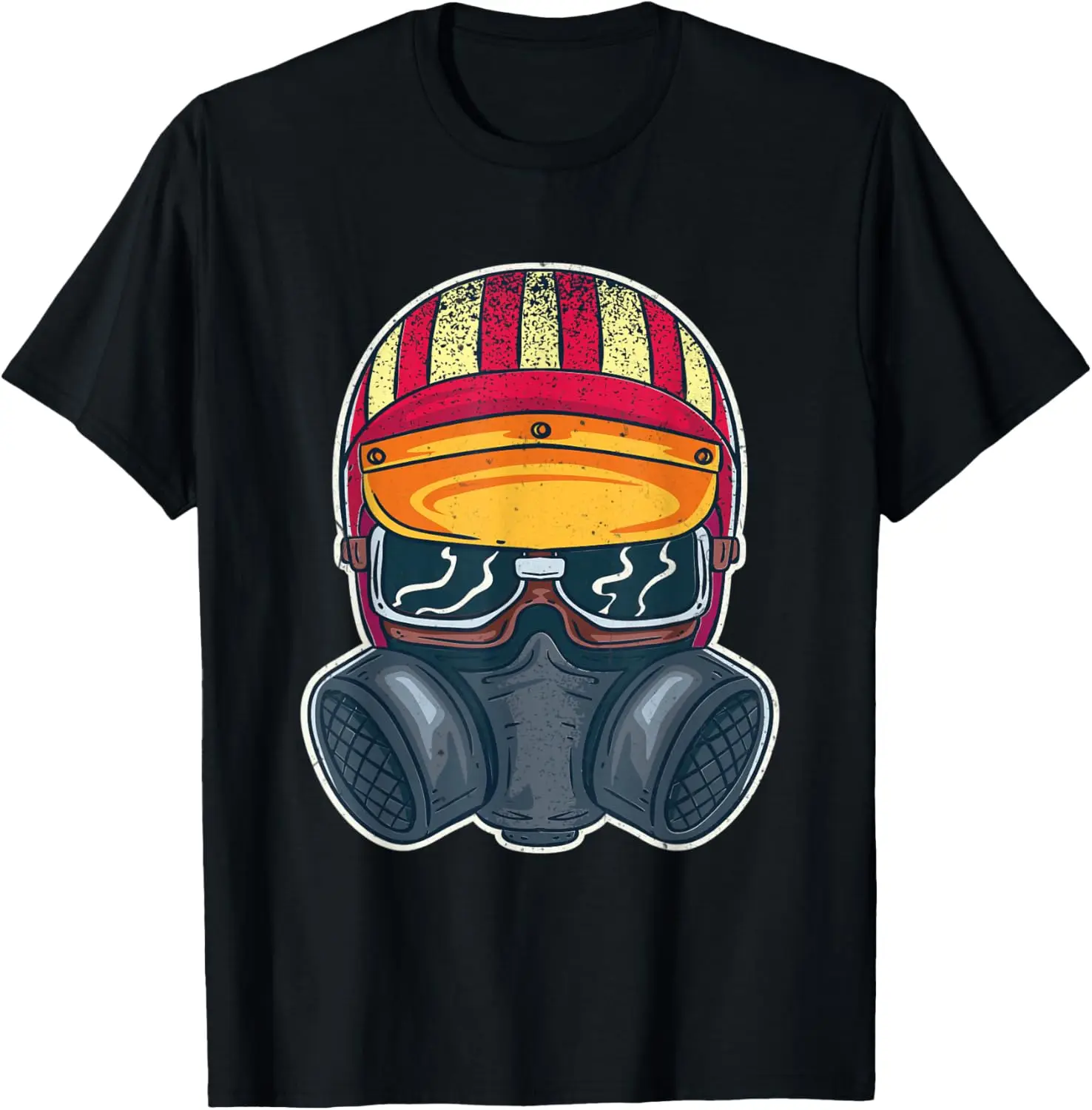 Drag Racing Casco para hombre Nos Racecar Nitro Hot Rod Car Tuning Camiseta