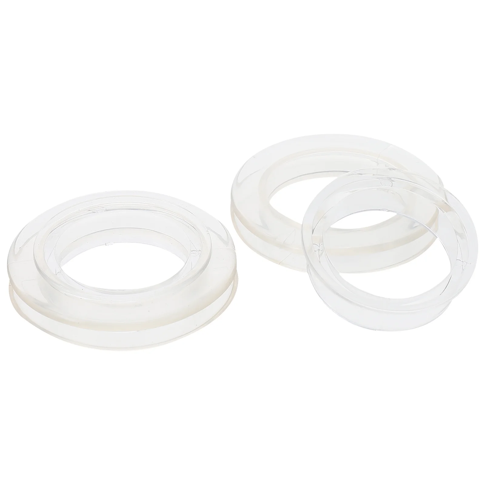 2Pcs Strong Practical Umbrella Hole Ring and Cap Set Durable Material for Outdoor Patio Tables Umbrella Hole Ring and Caps