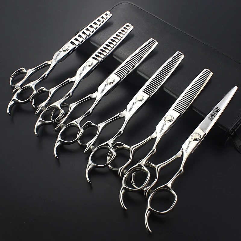 High Quality Professional Dog Haircut Scissors, 6-inch Precision Scissors Set, Special Cutting tools, Pet grooming Scissors