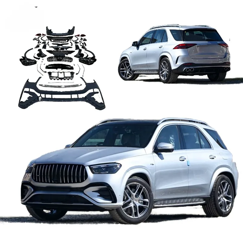 STLF Bodykit for W167 GLE 2020+ Facelift to 2026 AMGS GLE53 Style with High Quality LED Headlight Taillight Accessories