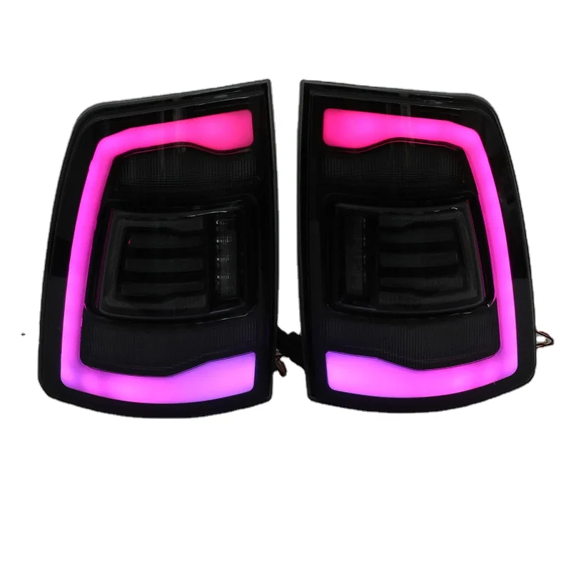 

For Dodge Ram 1500 Ram 2500 RGB Tail Lights Assembly Dynamic Led RGB Rear Light 2009-2018 Taillightscustom