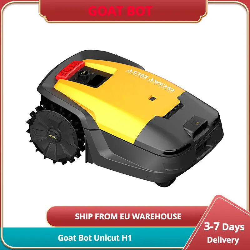 Kosiarka automatyczna Goat Bot Unicut H1, RTK+VSLAM do precyzyjnego mapowania, 45 ° Możliwość wspinaczki po zbocza, wykorzystanie AI do unikania przeszkód