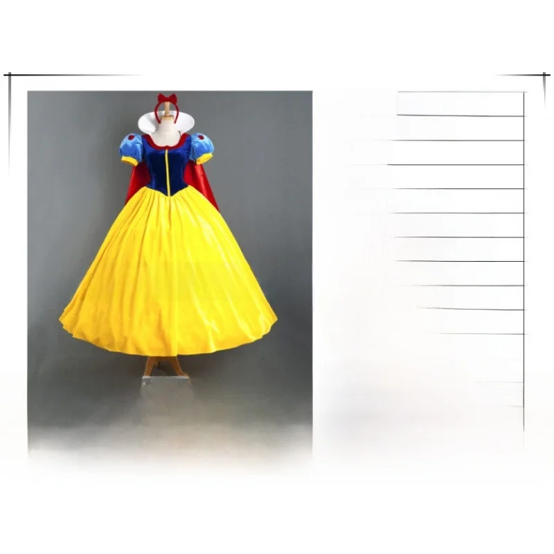 Princ Snow White S Theme Performance Costume Cinderella loween Role Play Kindergarten Stage ow Outfit Polyester F...