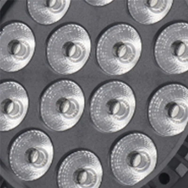 

A67P-2PCS 80 Вт Par Light 4в1 RGBW 14 Светодиодный сценический эффект DMX512 Плоский светильник с дистанционным управлением для KTV DJ Bar Light Американская вилка