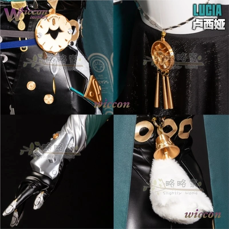 g'7,n\5;e,8\v,5/Uniforms ZZZ Lucia Elowen Cosplay Women Girls Spook Shack Ryushia Erouen Costume Wig Zenless Zf;4'v.7/n\ view 6