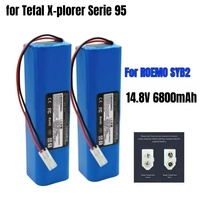 New 14.8V 6800mAh N047-4S2P Battery SS-2230002529 for Tefal X-plorer Serie 95