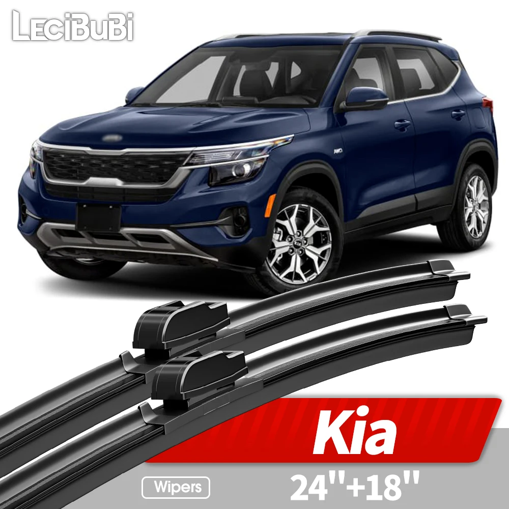 

24"+18" For Kia Sportage SL Ceed Sorento Seltos Optima K5 Magentis Front Windshield Wiper Blades Windscreen Window Accessories
