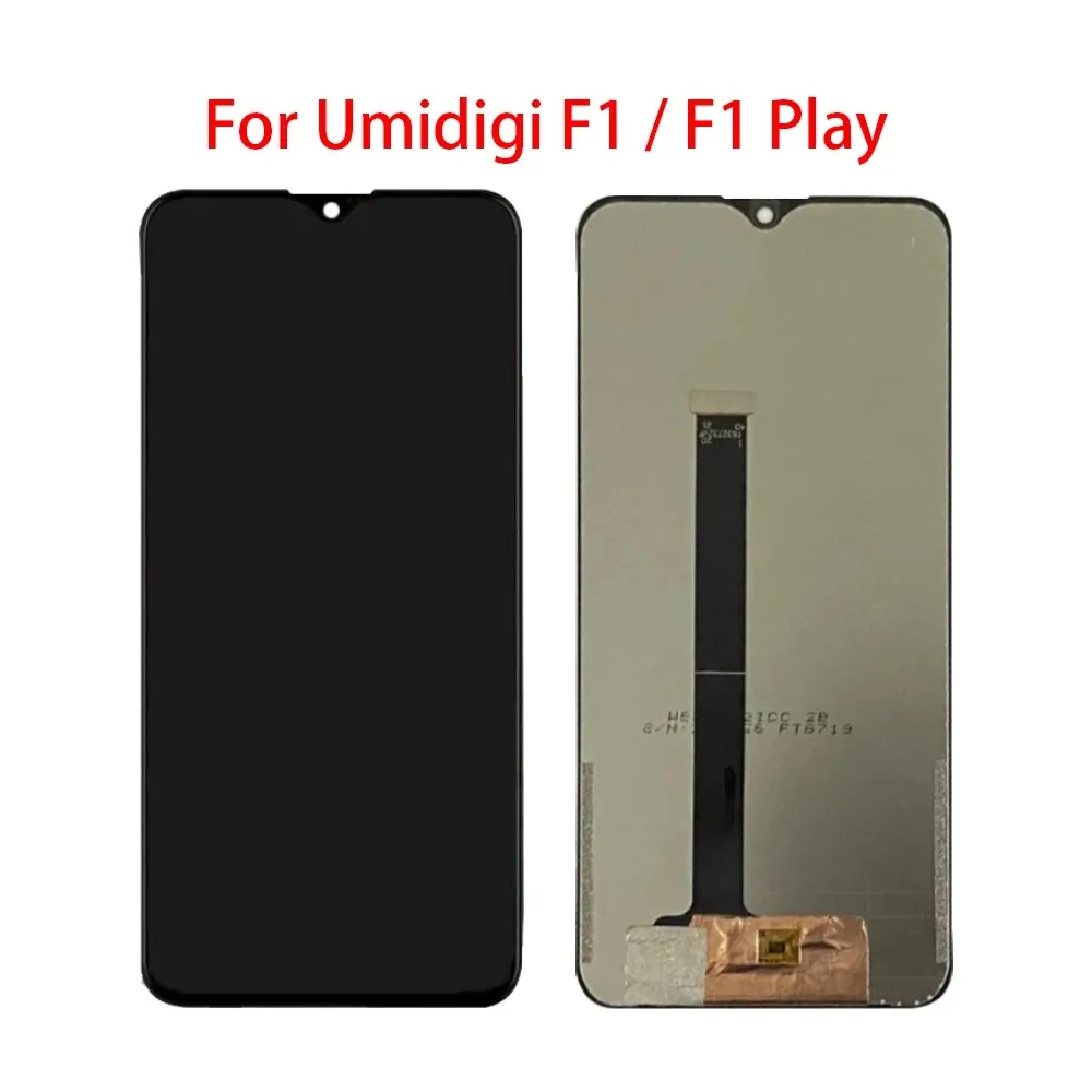 100% Tested For UMIDIGI F1 LCD Display Touch Screen 6.3 inch LCD Digitizer Display For UMIDIGI F1 Play Full DIsplay Screen