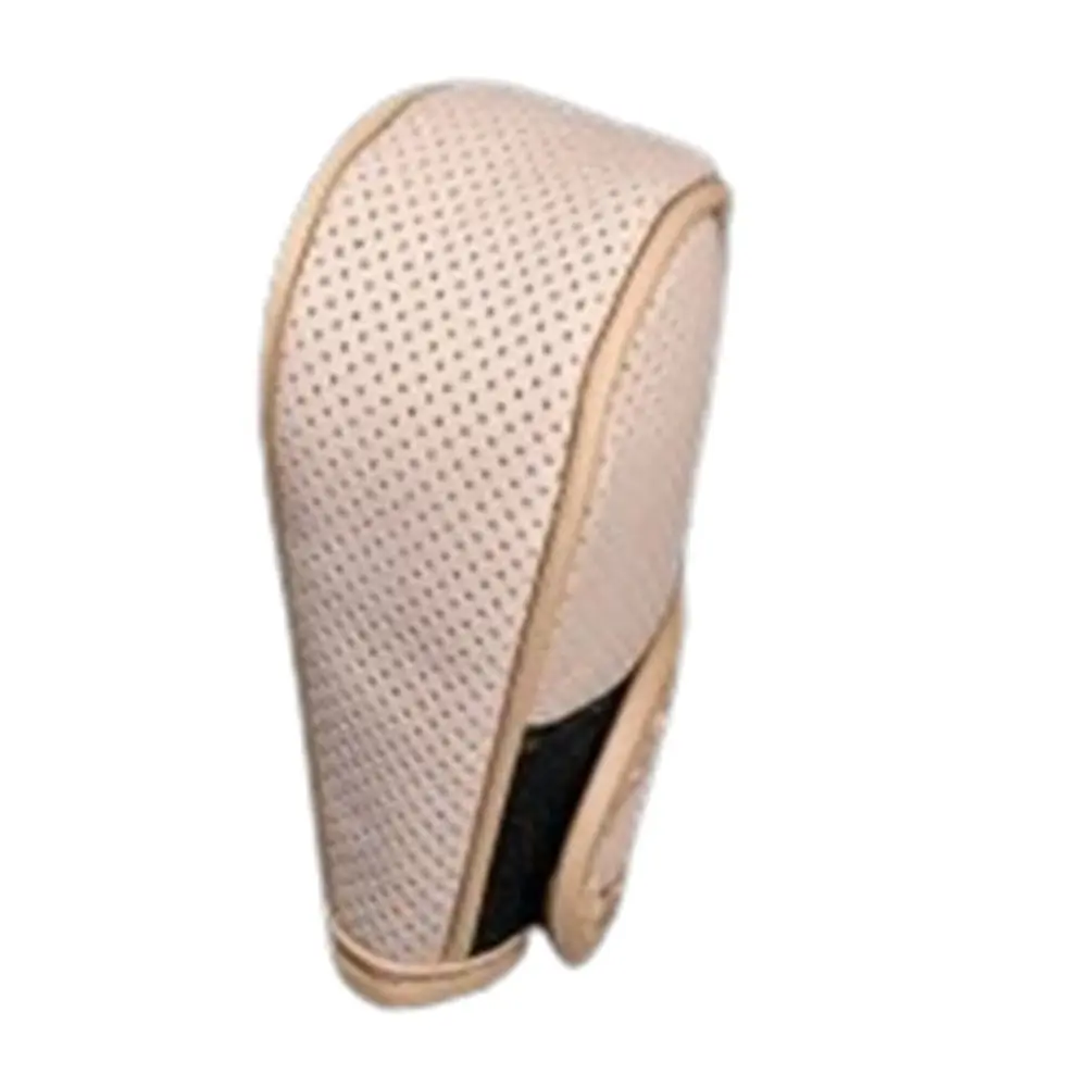 

Universal Car Gear Shift Cover Non-Slip Genuine Leather Gear Shifter Knob Covers Comfortable Grip Wear-resistant