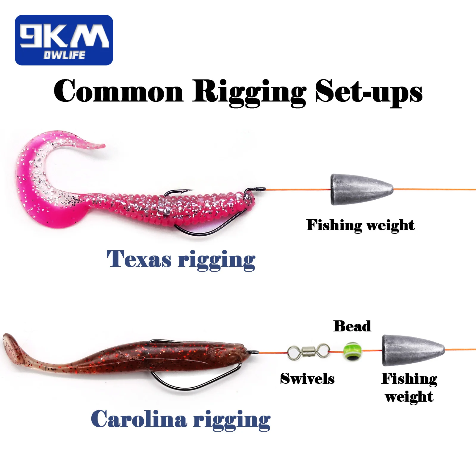 Wide Gap Offset Worm Fishing Hooks Jig Carp Fishing Softjerk Texas Rig Hooks Soft Worm Lure EWG Hooks Accessories Sea Freshwater