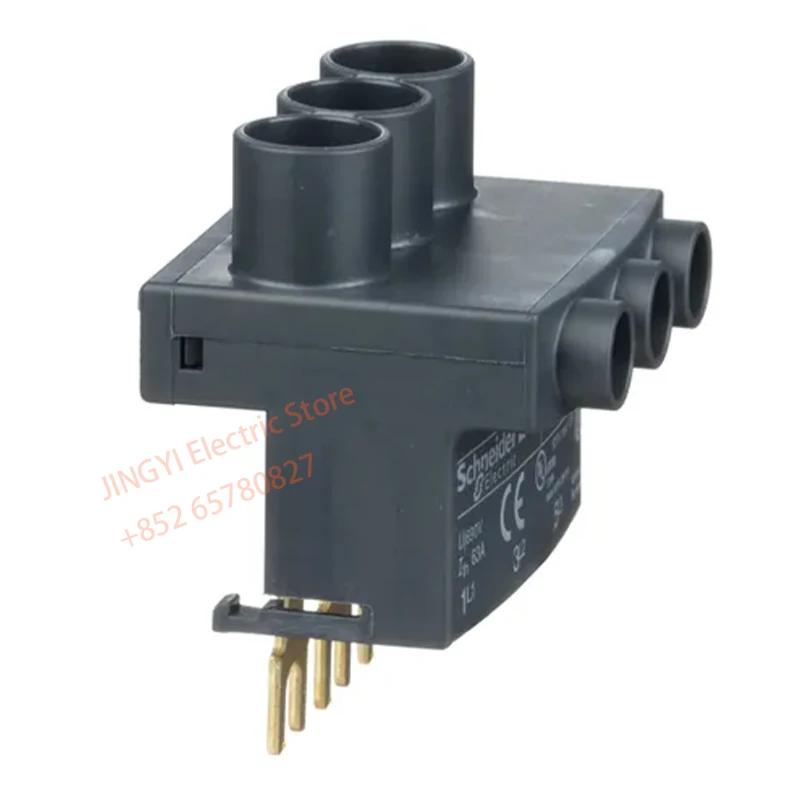 GV1G09 Center line connecting piece Motor circuit breaker attachment terminal block (for GV2, TeSys Deca and TeSys U), 3P