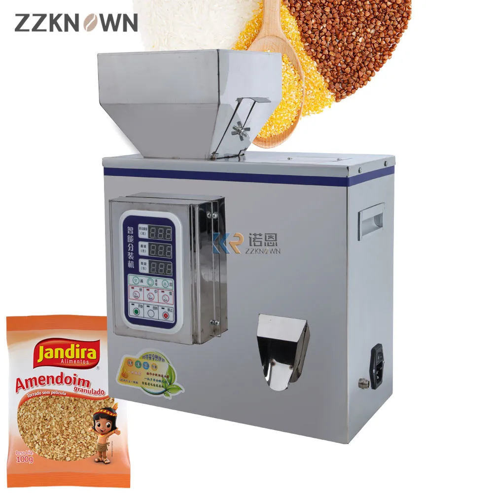 Small Particle Powder Weight Filling Machine Automatic Ration Filling Machine For Flour Coffee Sugar Grains Rice