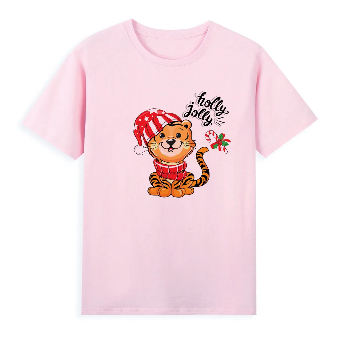 CAMISETA REGALO DE NAVIDAD, camisa bonita con personalidad para mujer, encantadoras camisetas de manga corta para niña