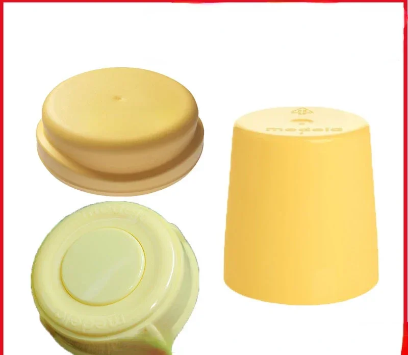 Breast pump accessories for medela milk storage bottle cover one piece cover split cover