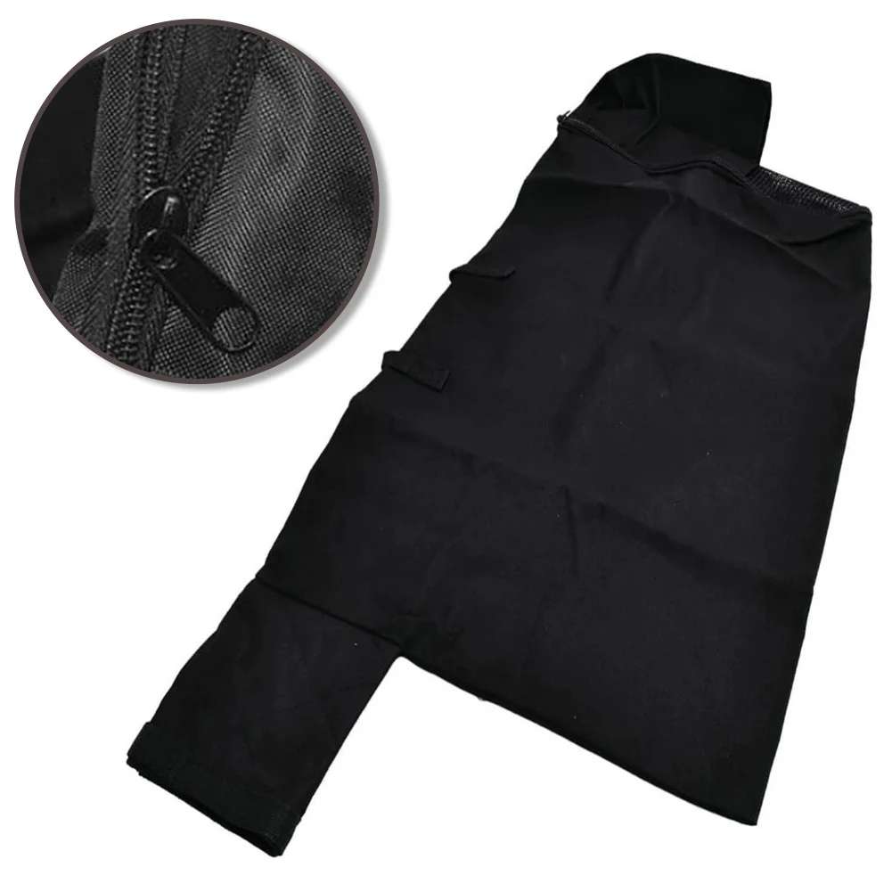 Yard Cleanup Grass Collection Bag Easy Installation Collection Bags Black Efficient Collection Reusable Design