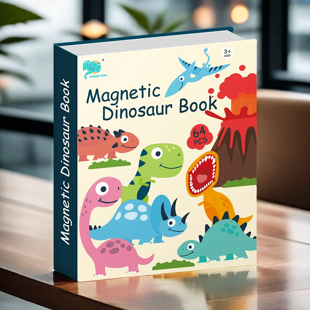 

Diy Educational Magnetic Puzzle Book Amazon Infant Toddler Magnetic Stickers Early Education Toy Gift