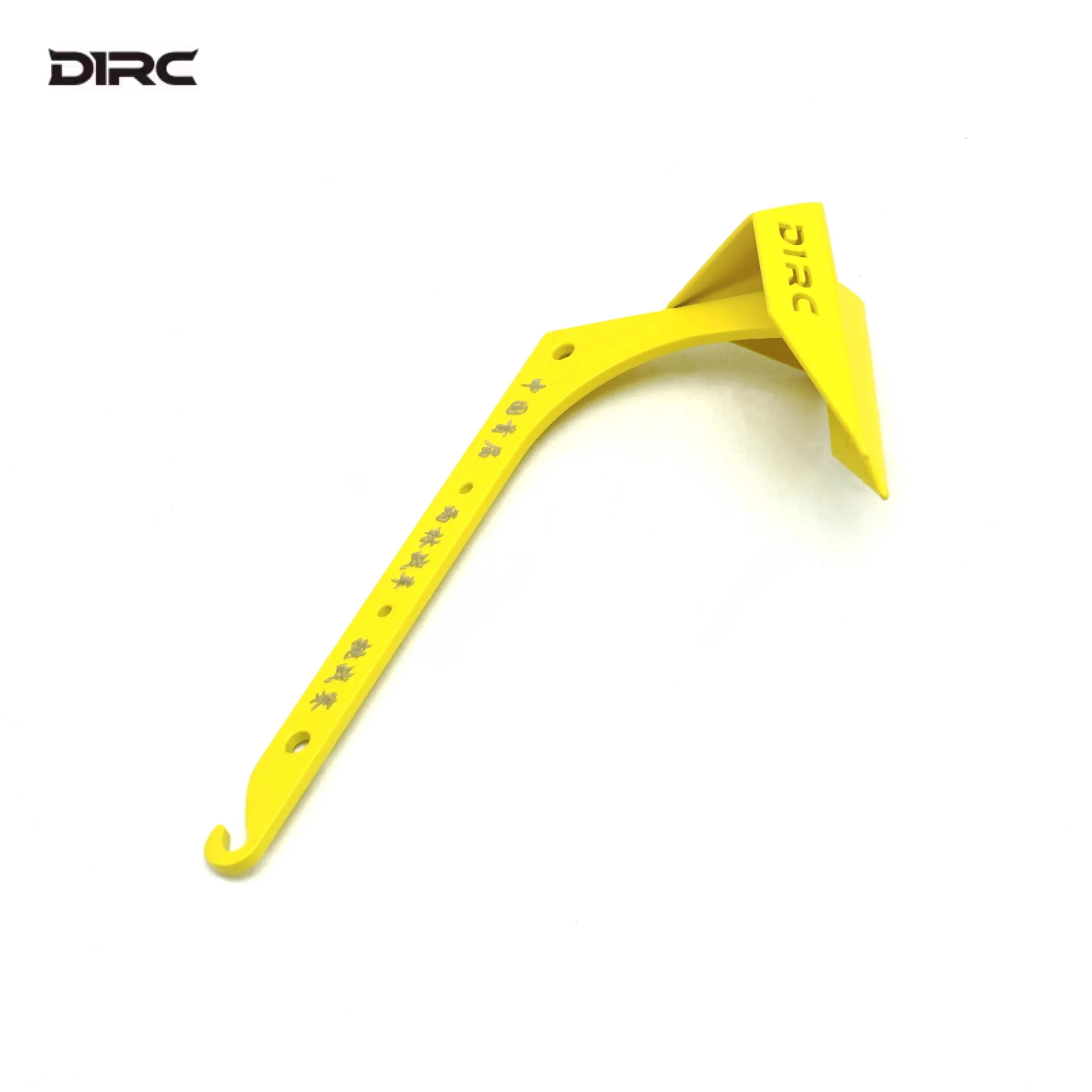 D1RC D110 Rainforest Tank New Anchor 1/10 Simulation Heart Parts Titanium Alloy Shovel Anchor