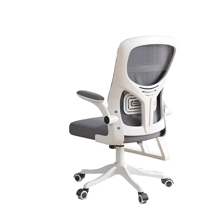 Modern Ergonomic High Back Executive Swivel Chair with Adjustable Armrests Comfortable Fabric Office Chair Golden Frame