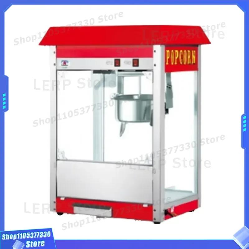 Commercial Automatic Electric Caramel Popcorn Machine Fresh Corn Maker for Bakery Snack Bar High Capacity Stainless Steel