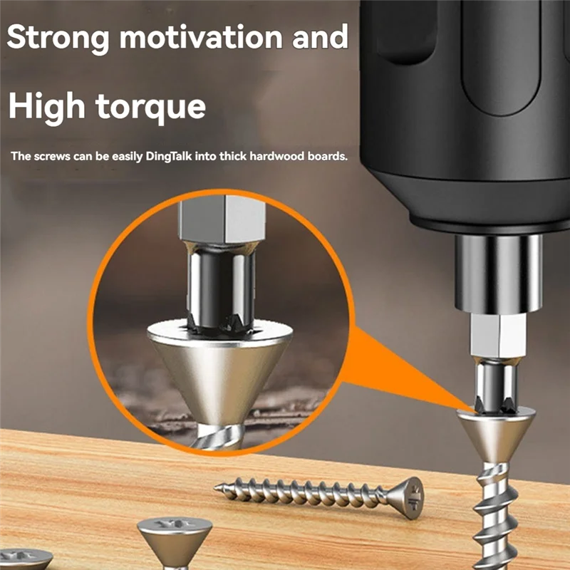 

GTBL Usb Cordless Small Electric Screwdriver Mini Hand Drill Electric Driver Household Screwdriver Tool Set Home Repair Tools