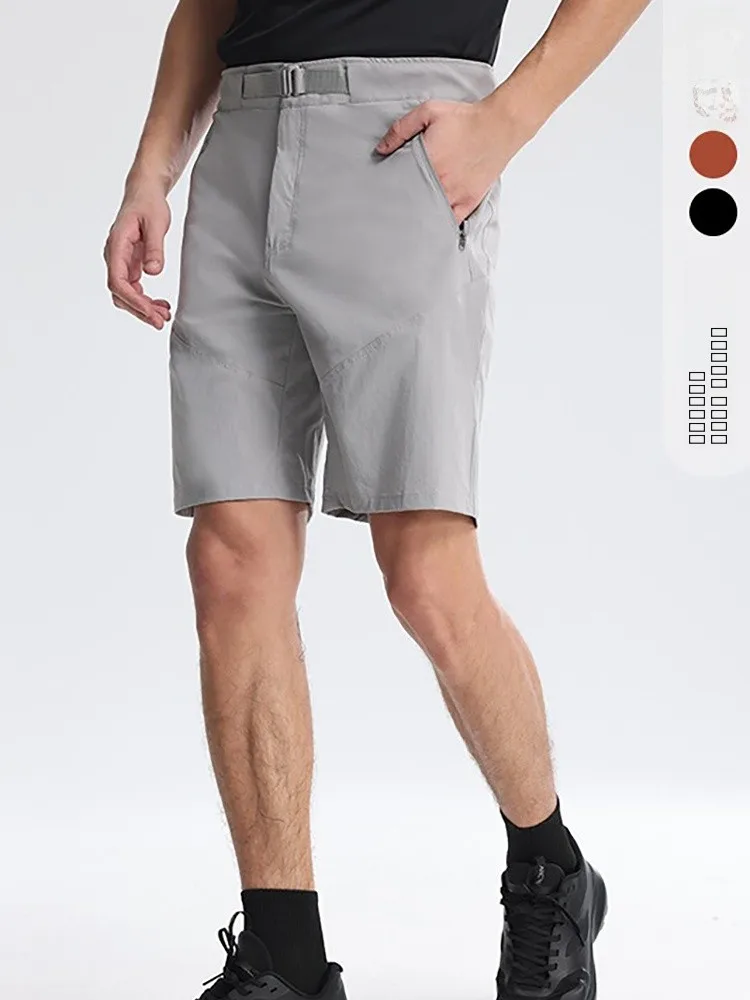 

2025 New Zipper ket orts Outdoor Adventure Hiking Sports Qui Dry Summer orts Casual Loose Straight Leg mid Waist