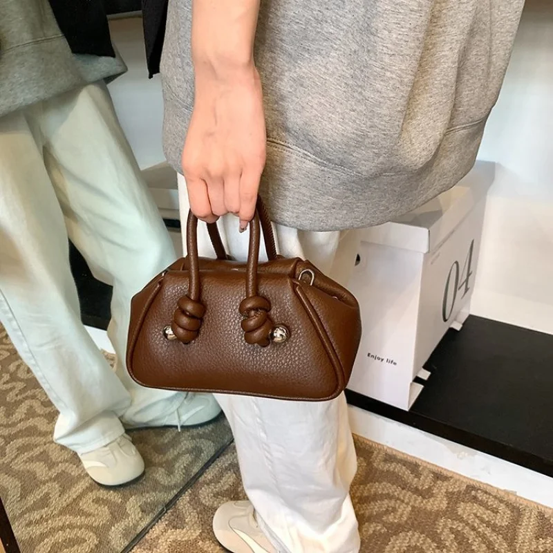 

Роскошная парижская модная винтажная сумка для женщин с функцией через плечо, сплошной цвет и модный дизайн