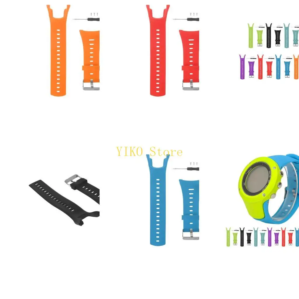 

K32C Silica Wristband Belt for Ambit Series 3 for Smart Watch Strap Bracelet