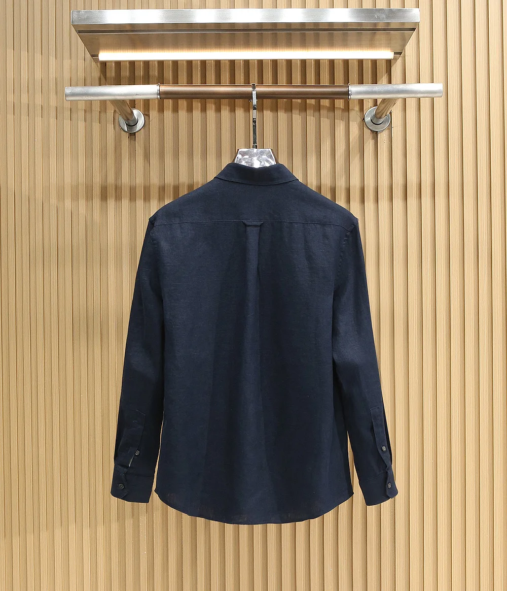 SIJITONGDAIn 2026, men's wear in early spring, summer, autumn and winter, new fine workmanship, clean pocket linen long-sleeved