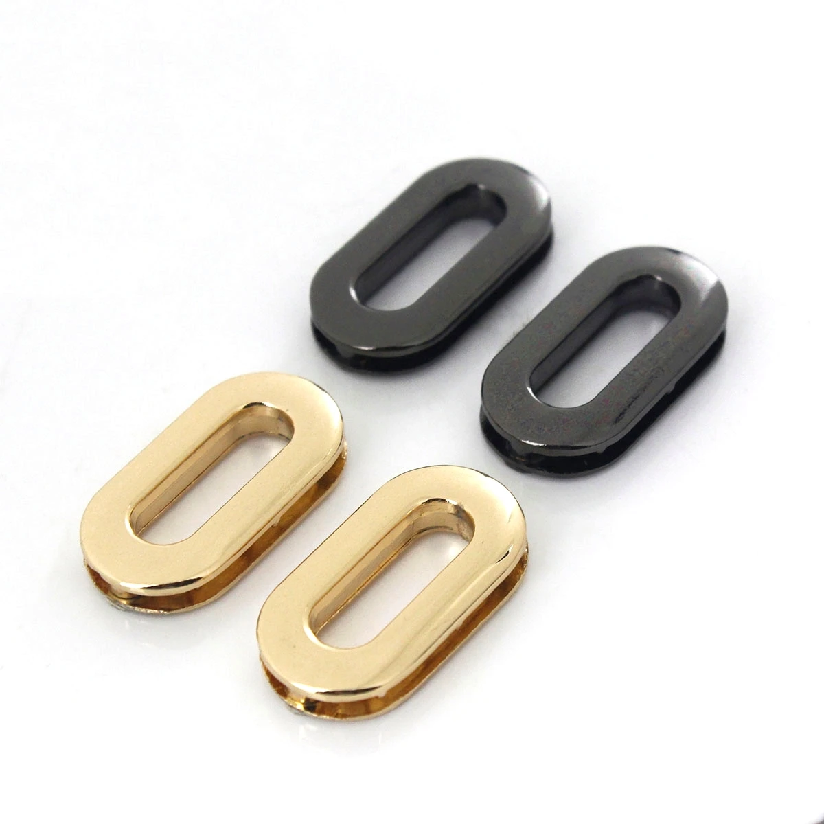 2pcs Metal Oval Screw Back Eyelets With Washer Grommets Leather Craft Accessory for Bag Garment Shoe Clothes Jeans Decoration