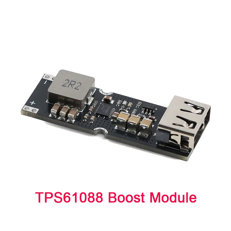 Single Cell Lithium Battery Boost Power Module Board 3.7V 4.2V Liter 5V 9V 12V USB Mobile Phone Fast Charge QC2.0 QC3.0 TPS61088