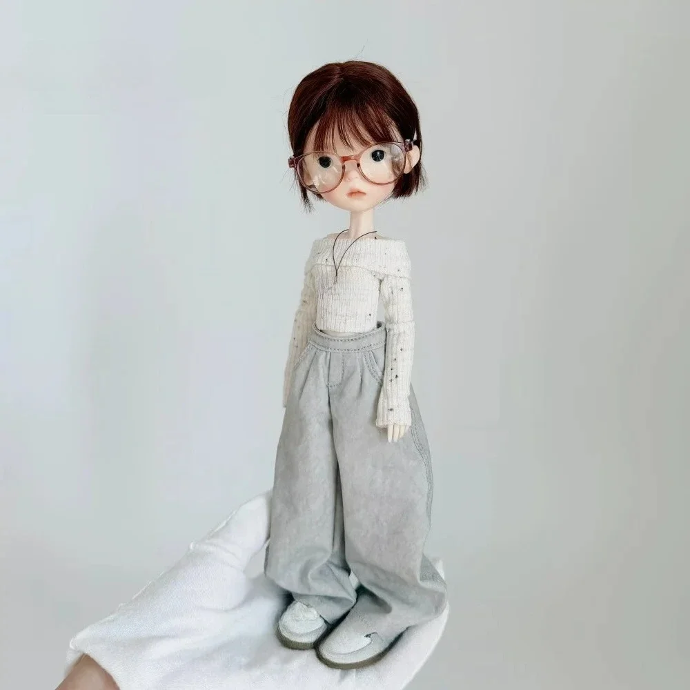 【Ohne Figur】Einfarbige Laternenhose, lange Hose, handgefertigte weibliche Actionfigur-Kleidung, Zubehör für Azone Ob22 Blyth – Detail 10
