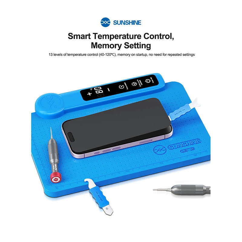 SUNSHINE LS3 SE 11 Inch LCD Screen Separator 40~120°C Adjustable Fast Heating For Phone LCD Screen Separator Repair Tool