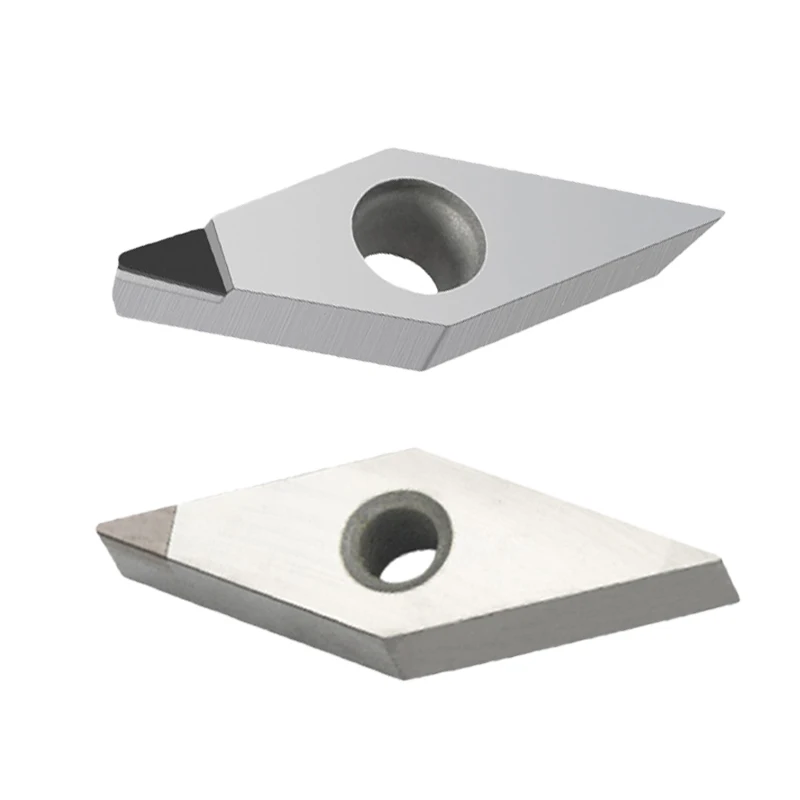 PCD CBN Diamant CNC-Einsätze VCGT für die Bearbeitung von Materialien wie Aluminium, Kupfer, Gusseisen und gehärteten Teilen – Detail 6