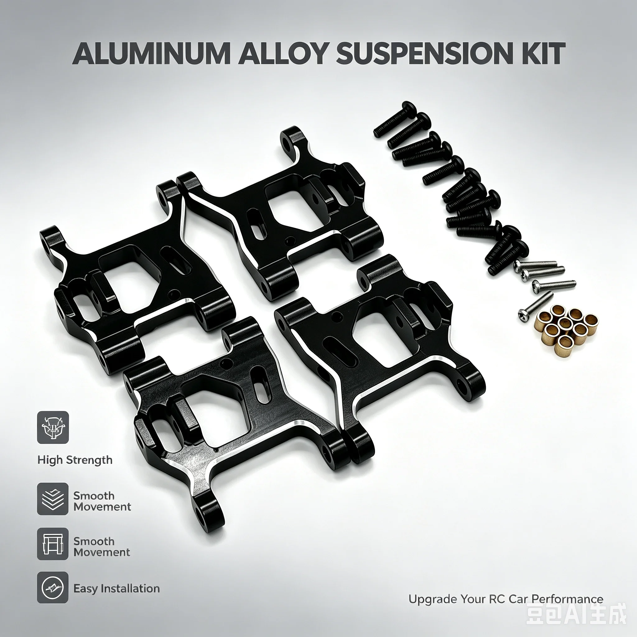 Metallic accessory ZD Racing RX12 XTS P12 RC 1/12 remote control car front lower arm part