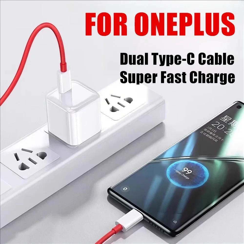 3PCS 150W USB-C Super Fast Charge Type C Cable For OnePlus 9 9R 10 Pro 11 12 12R 13 13R 15 15R Nord 3 4 Lite 5 CE 2 OPPO Realme