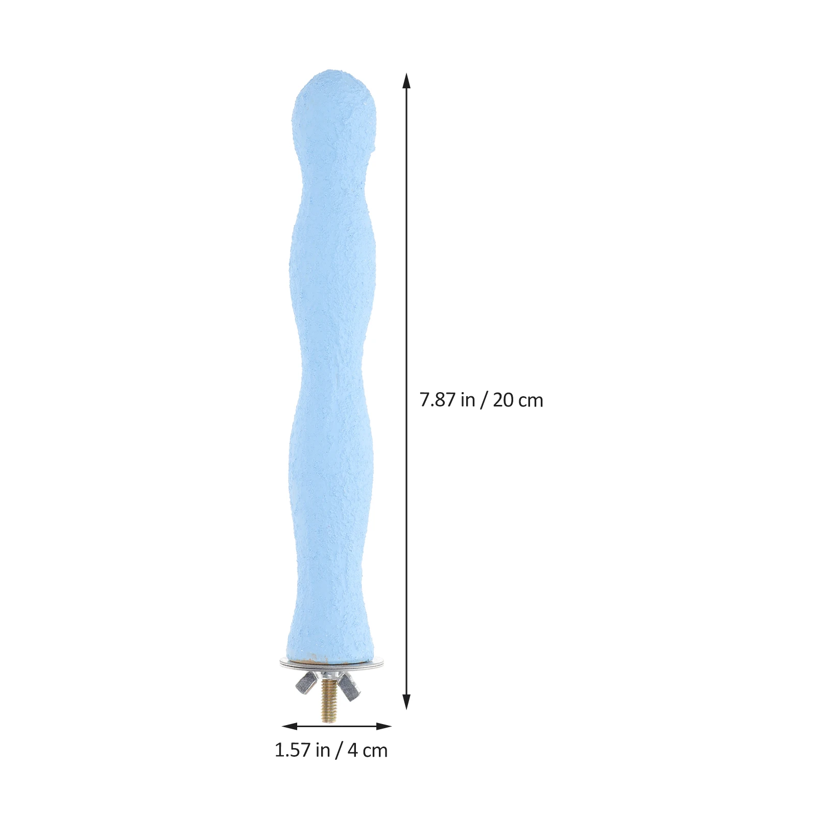 

Bird Claw Stick 20 CM Sand Paper Perches Stands for Parrots Cockatiel Parakeet Cage Accessories Ecofriendly Natural Wood Safety
