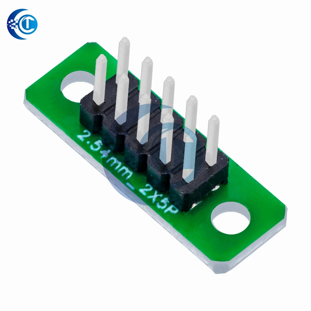 1pcs/5pcs/10pcs 2.54mm DuPont Terminal Block Pin Header 2mm 2 Row *5p Needle Splitter Pin Header