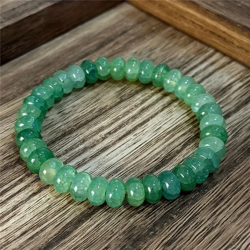 Elegant Pink Agate Anti Anxiety Bracelet for Relaxation Natural Stone, Bohemian and Retro Style Perfect Gift for Men Women