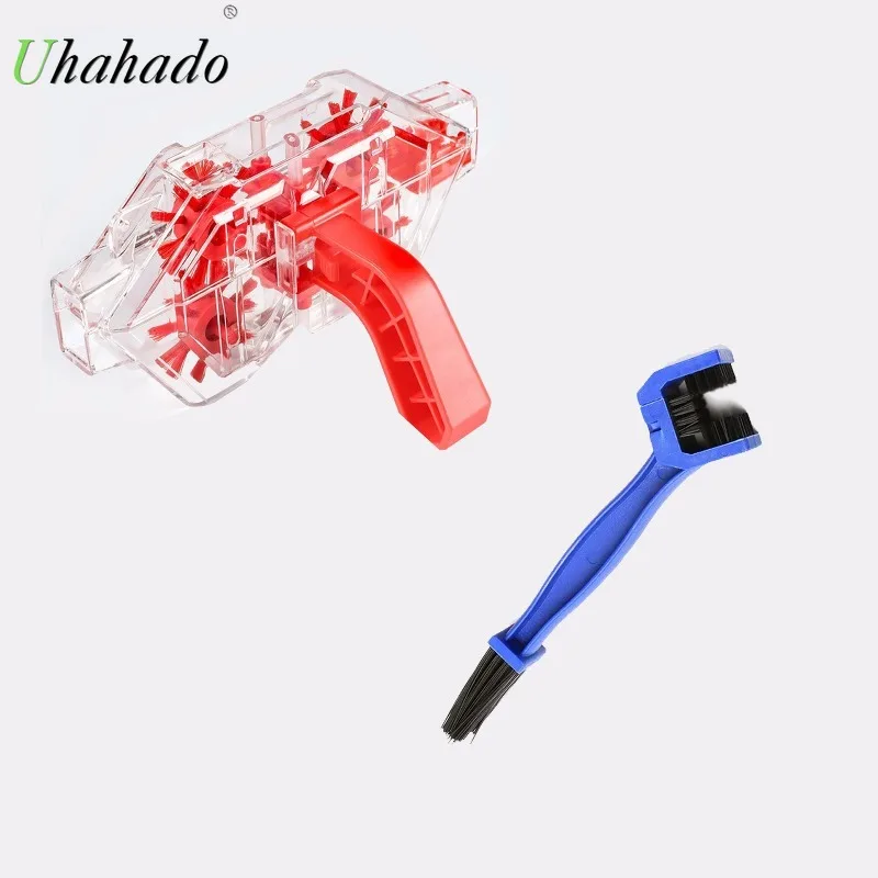 

Bicycle Chain Washer Mountain Road Bike Transparent Visual Immersion Chain Washer Oil Cleaning Tool