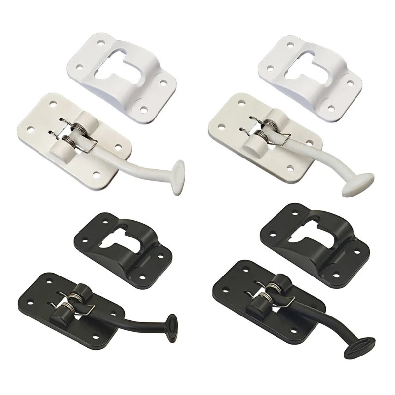 Secure Door Hook Latches Easy Use Door Restraint Door Safety Catch Hook Enhances Stability in High Winds