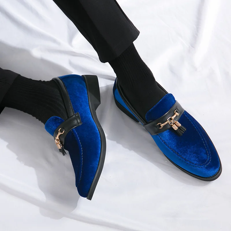 Fashion designer new styles shoes for men loafer Trendy brand Wedding Party Outdoor Activities Men\'s Shoes Large size 38-46