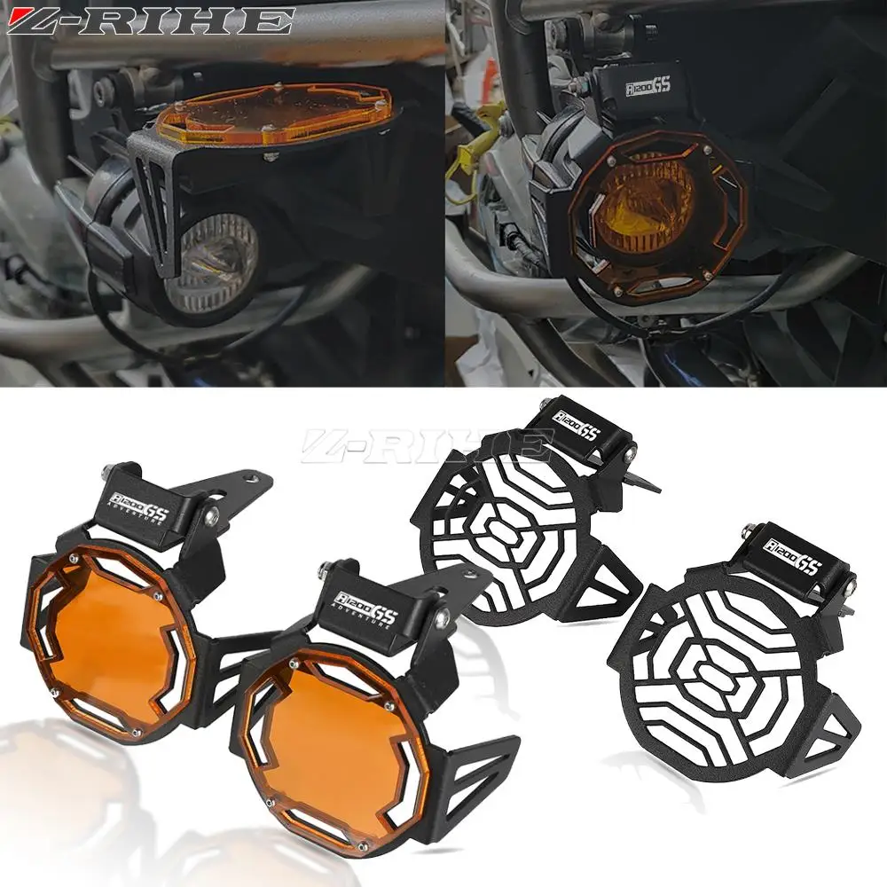 

R1200 R 1200 GS ADV Motorcycle Flipable Fog light lamp Protector Guard Lamp Cover For BMW R1200GS Adventure R1200GSA 2013-2022