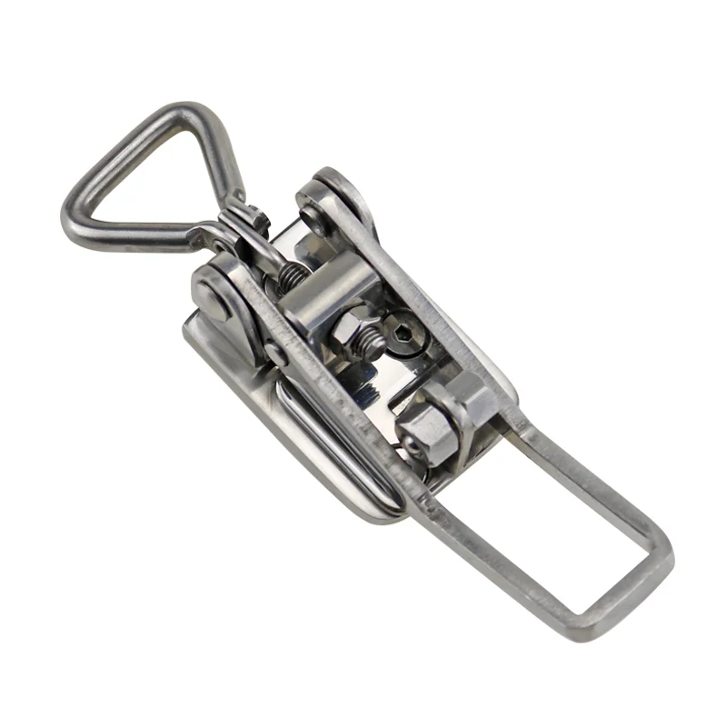 

Large 304 Stainless Steel Spring Mechanical Equipment Door Buckle Hotel Equipment Cabinet Stainless Steel Heavy Lock Buckle