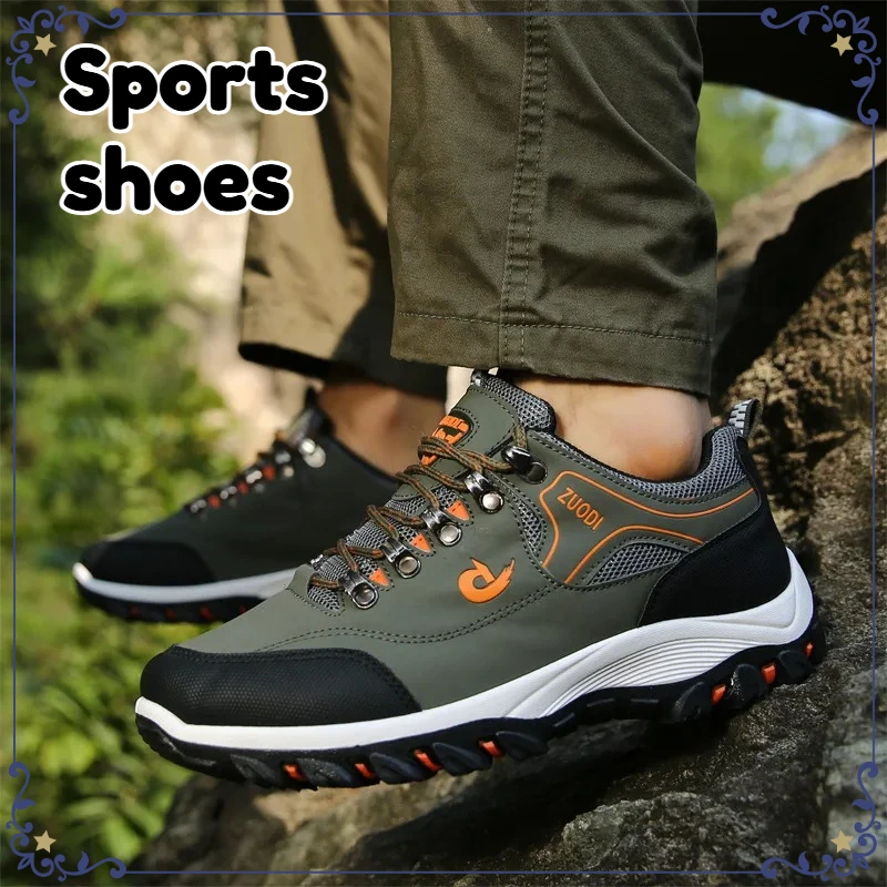 

Мужские уличные кроссовки для походов: новинка, комфортные, дышащие, нескользящие, легкие, повседневные, для путешествий, прогулок и бега