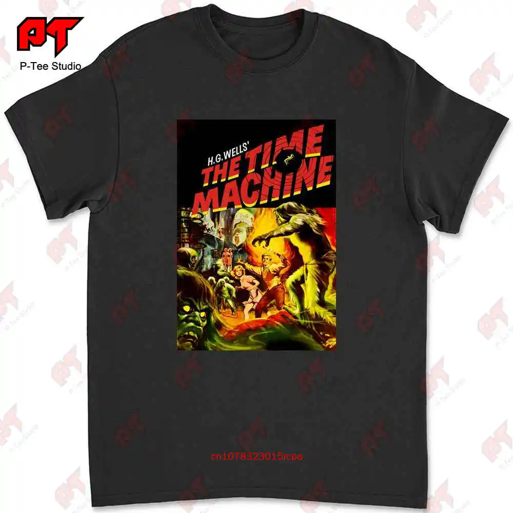 The Time Machine Hg Wells 1960 Bluray Dvd T-shirt J58X