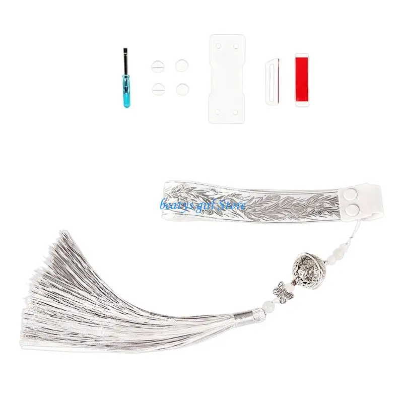 C7AB Soft Fabric Keyboard Tassels Martial Arts For Multiple Devices