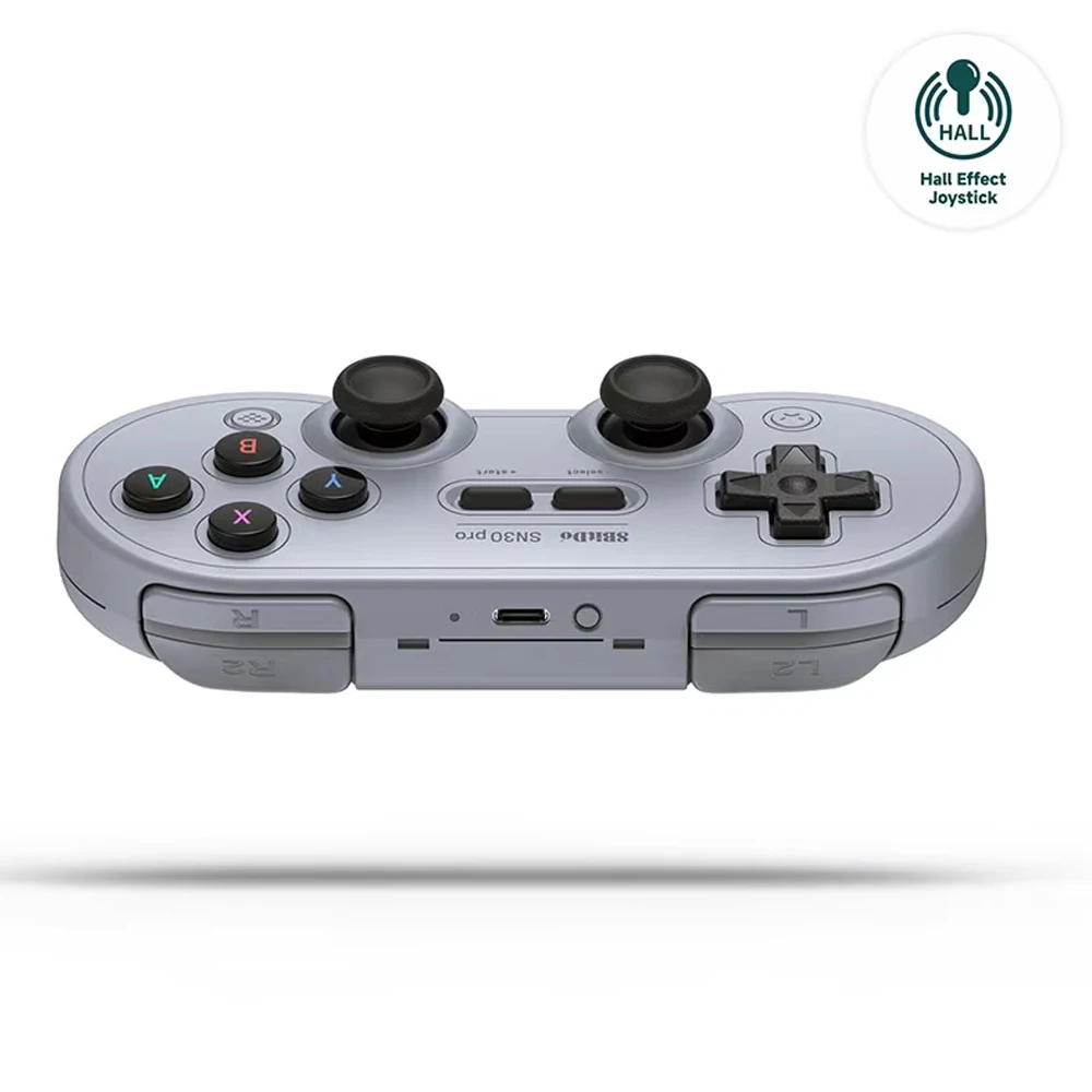 لوحة ألعاب جديدة 8Bitdo SN30 Pro مزودة بتقنية البلوتوث، عصا تحكم لاسلكية في الألعاب لجهاز نينتندو سويتش NS OLED MacOS أندرويد Steam Raspberry